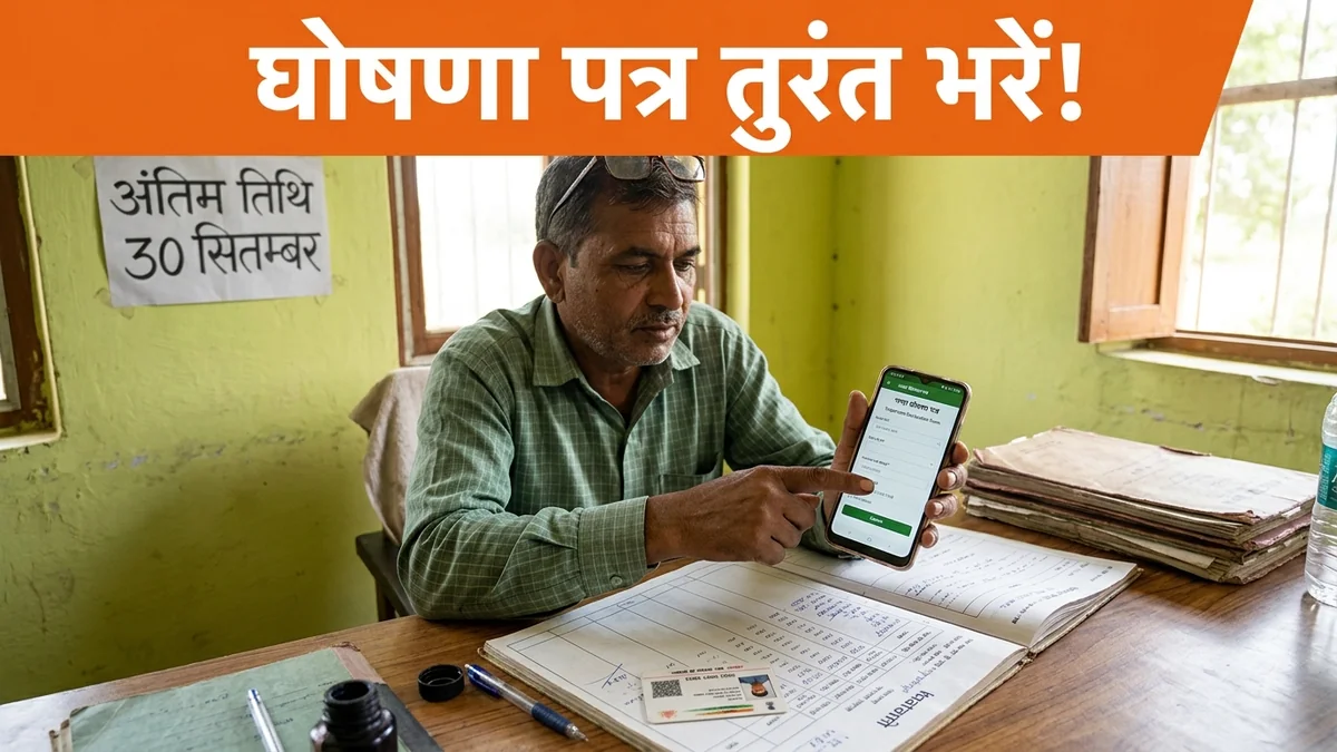 घोषणा पत्र में खसरा-खतौनी और खाता संख्या गलत दर्ज हो गई? ऐसे करें ऑनलाइन सुधार