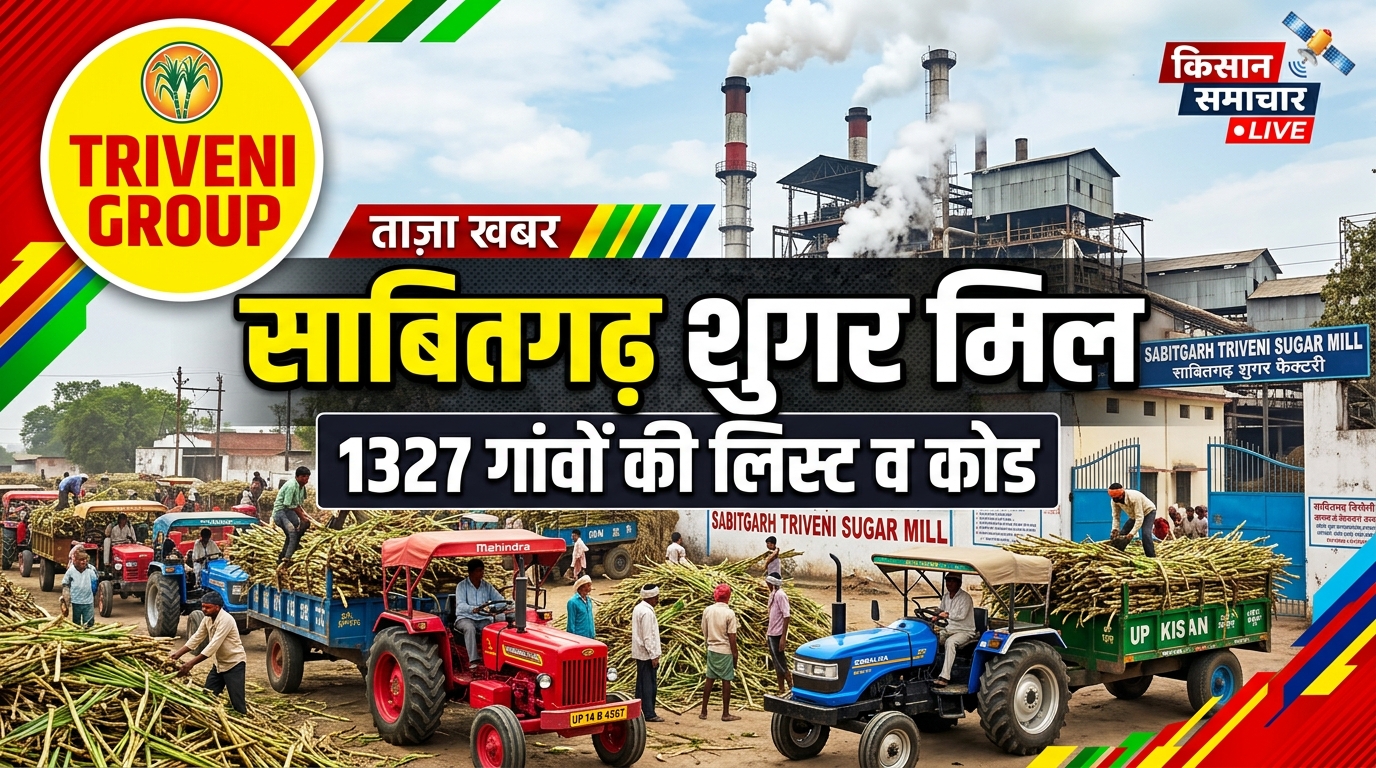 साबितगढ़ शुगर मिल 2026-27: 1327 गांवों की लिस्ट, कोड व पर्ची कैलेंडर | Sabitgarh Sugar Mill Bulandshahr Aligarh