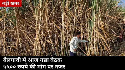 बेलगावी में आज 11 बजे मिल मालिकों और 3:30 बजे किसानों से मिलेंगे सीएम, ₹5500/टन पर फैसला नहीं तो कल बंद की चेतावनी