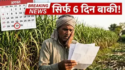 ⚠️ गन्ना सर्वे सुधार की आखिरी तारीख 30 अगस्त — अभी करें वरना पर्ची नहीं मिलेगी!