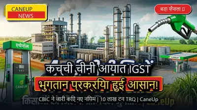 कच्ची चीनी आयात पर IGST भुगतान प्रक्रिया आसान, CBIC ने 10 लाख टन TRQ के लिए जारी किए नए नियम