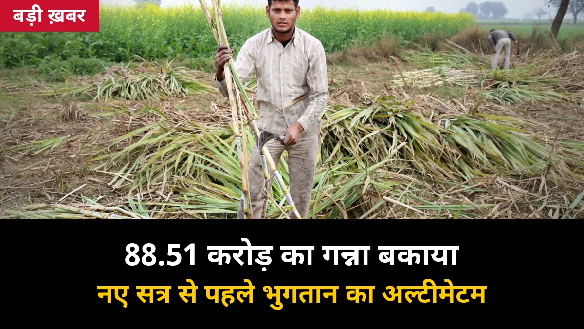 88.51 करोड़ बकाया नहीं चुकाया तो गन्ना दूसरी मिलों को: सहारनपुर डीएम का बजाज गांगनौली मिल को सख्त अल्टीमेटम