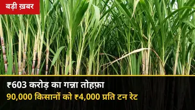 ₹603 करोड़ का गन्ना तोहफ़ा: तमिलनाडु में 90,000 किसानों को दीपावली से पहले ₹4,000 प्रति टन रेट — यूपी की मांग ₹600