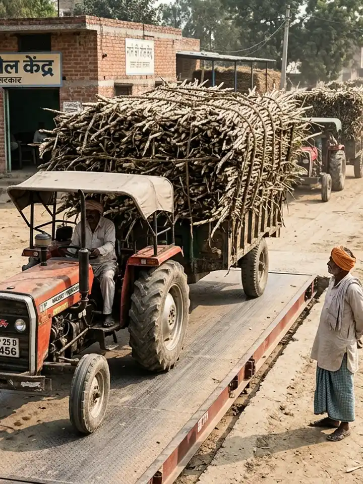 बकायेदार मिल पर एक्शन: बजाज बरखेड़ा का चीनी गोदाम सील, नीलामी नोटिस