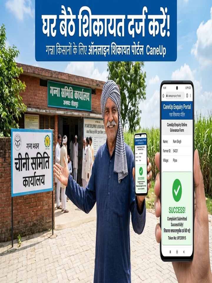 CaneUp सर्वे डेटा सुधार अंतिम तिथि: ऐसे ठीक कराएं रकबा