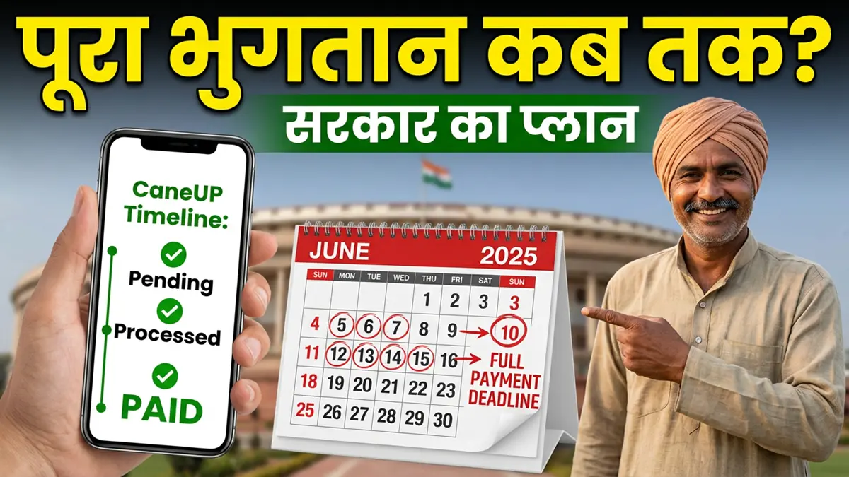 गन्ना किसानों को कब तक मिलेगा पूरा भुगतान