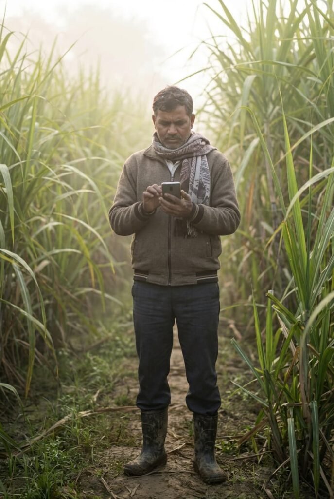 आज अचानक ये नोटिस क्यों दिख रहा है हजारों किसानों को Cane Portal पर ये मैसेज मिला